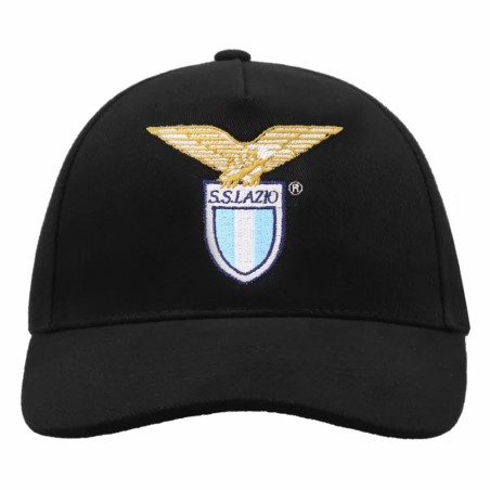 Giemme LA245 - Cappellino Visiera Ricamato Lazio