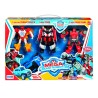 Rstoys 11431 - Mega Team Playset 4 Robot Trasformer