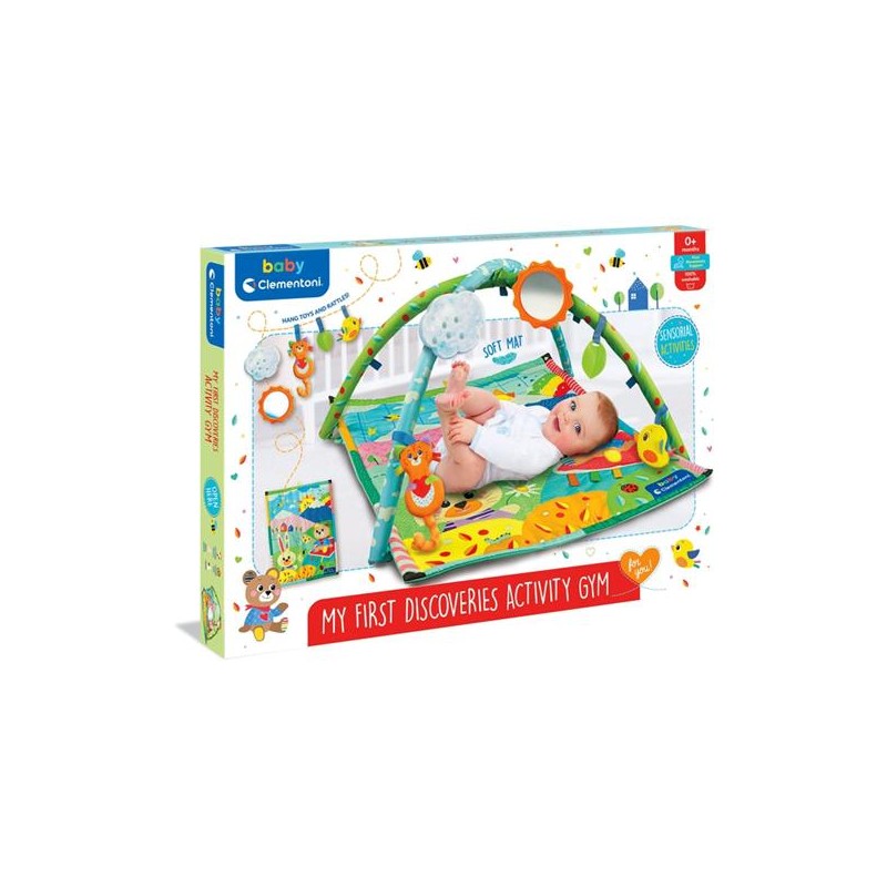 Clementoni 17757 - Baby Clementoni - Palestrina My First Discoveries Activity Gym