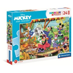 Clementoni 24218 - Puzzle 24 Pezzi Maxi - Mickey