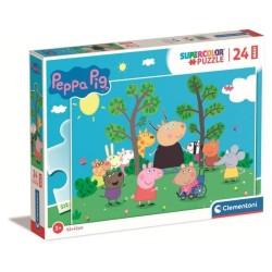 Clementoni 24237 - Puzzle 24 Pezzi Maxi - Peppa Pig
