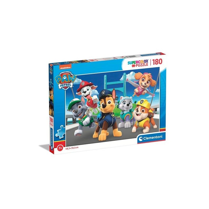 Clementoni 29780 - Puzzle 180 Pezzi - Paw Patrol