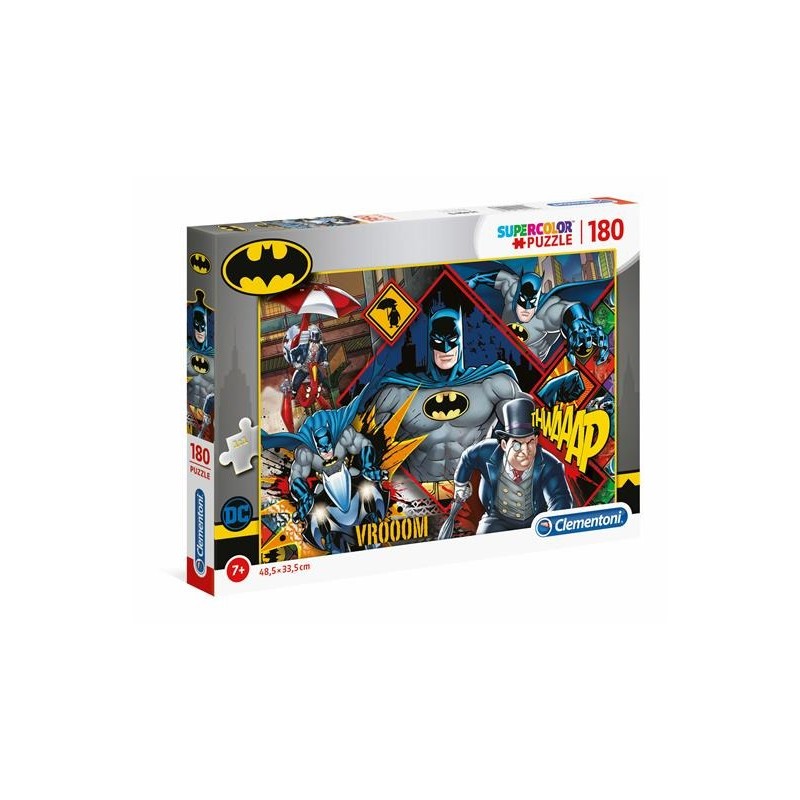 Clementoni 29108 - Puzzle 180 Pezzi - Batman