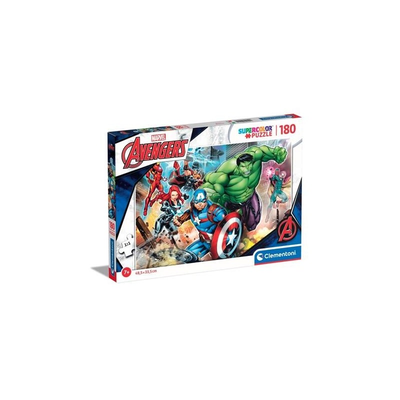 Clementoni 29295 - Puzzle 180 Pezzi - Avengers