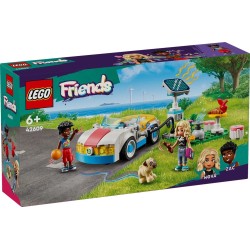 Lego 42609 - Friends - Auto Elettrica e Caricabatterie