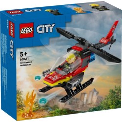 Lego 60411 - City - Elicottero dei Pompieri