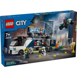 Lego 60418 - City - Camion Laboratorio Mobile della Polizia