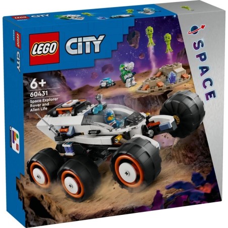 Lego 60431 - City - Rover Esploratore Spaziale e Vita Aliena