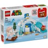 Lego 71430 - Super Mario - Pack di Espansione La Settimana Bianca della Famiglia Pinguotto