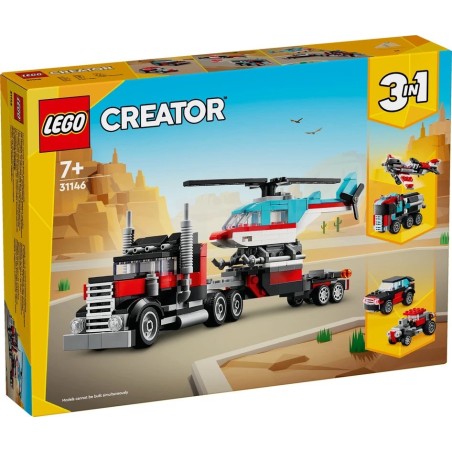 Lego 31146 - Creator - Autocarro con Elicottero