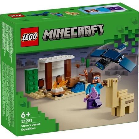 Lego 21251 - Minecraft - Spedizione di Steve nel Deserto