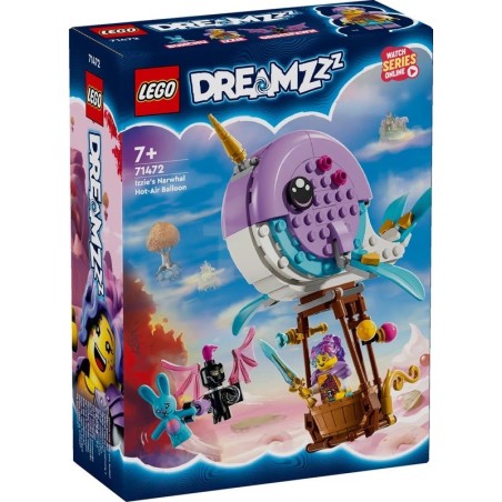 Lego 71472 - Dreamzzz - La Mongolfiera-Narvalo di Izzie