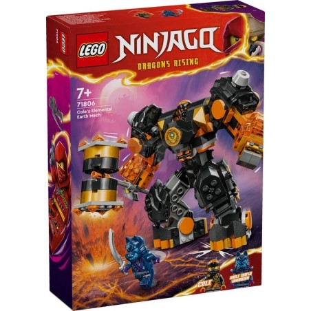 Lego 71806 - Ninjago - Mech Elemento Terra di Cole