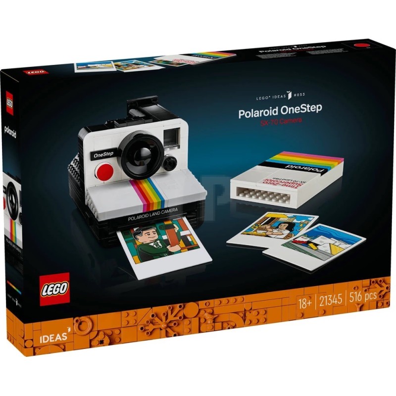 Lego 21345 - Ideas - Fotocamera Polaroid OneStep SX-70