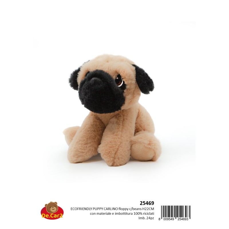 Decar 25469 - Ecofriendly Puppy Carlino 22cm