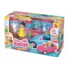 Rstoys 11767 - Mini Evelyn 9cm Auto Cabrio e Accessori