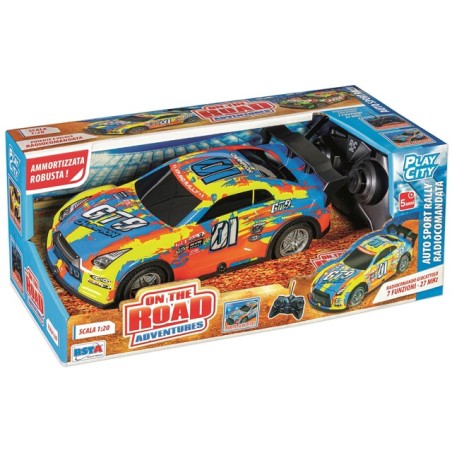 Rstoys 11802 - Auto Rally RC 7 Funzioni con Luce