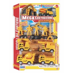 Rstoys 11803 - Blister Veicoli Cantiere Retrocarica