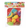 Rstoys 11808 - Blister Set Frutta e Verdura Attacca Stacca