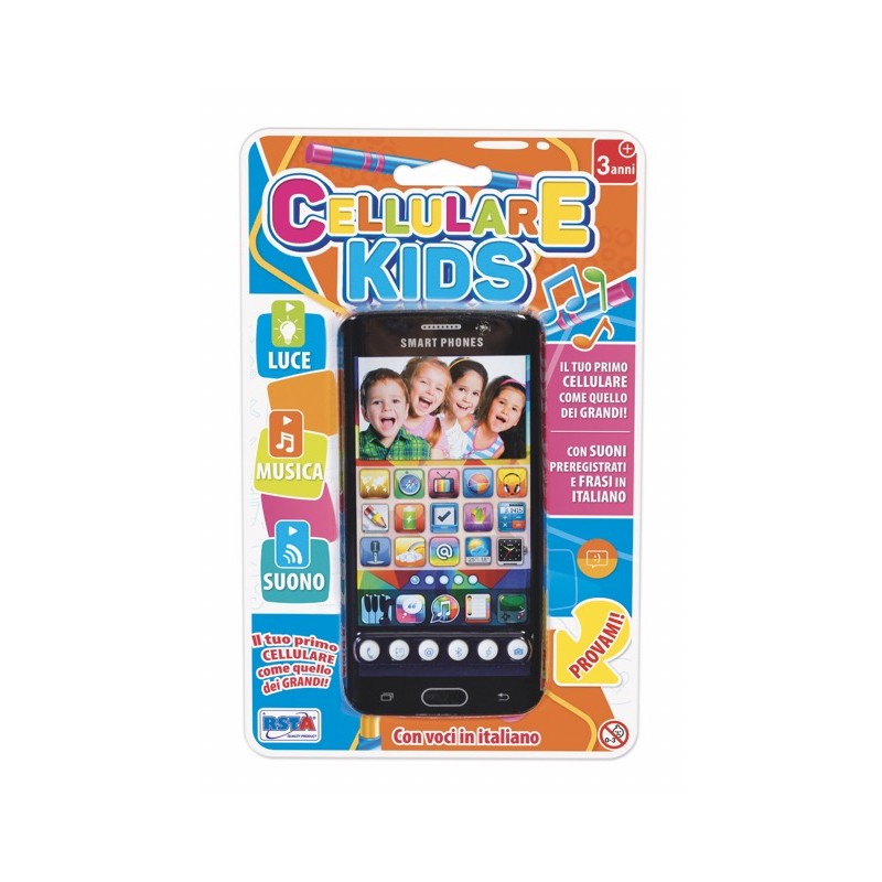 Rstoys 11810 - Blister Cellulare Kids Luci e Suoni