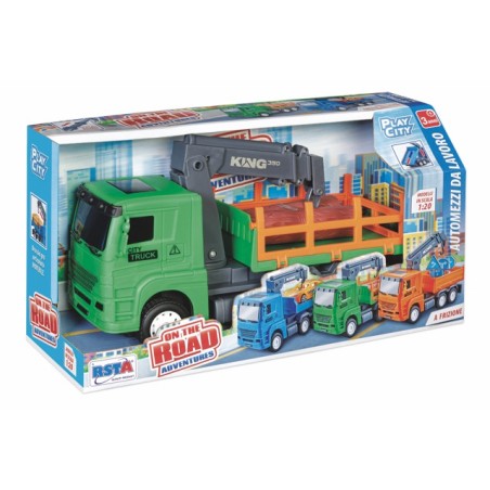 Rstoys 11817 - Automezzi da Lavoro a Frizione 3 Ass