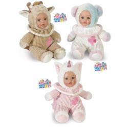 Rstoys 11837 - Bambola Fluffy Babies 3 Ass