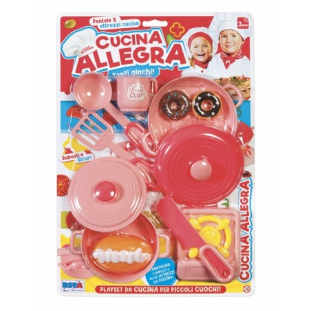 Rstoys 11862 - Blister Cucina Pentole e Attrezzi