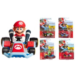 Jakks 403034 - Super Mario - Kart Racers Veicoli 6 cm Ass