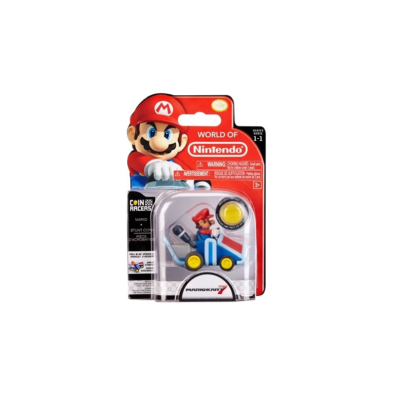 Jakks 69278 - Super Mario - Veicoli Coin Racers Ass