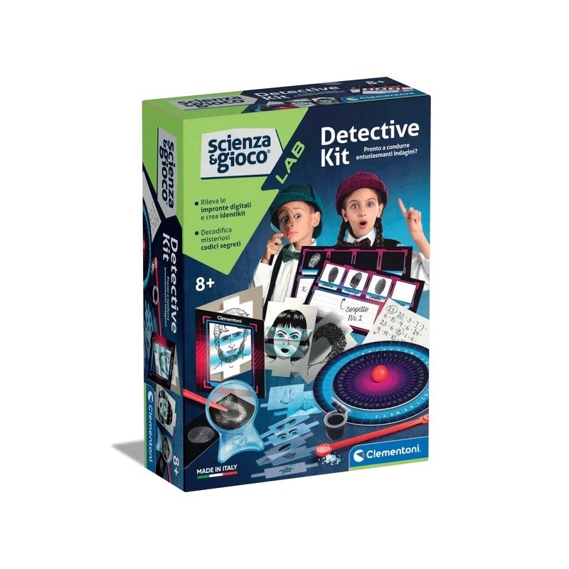 Clementoni 19230 - Scienza & Gioco - Detective Kit