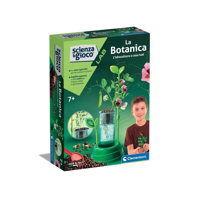 Clementoni 19377 - Scienza & Gioco - Botanica e Idrocoltura Mini Kit