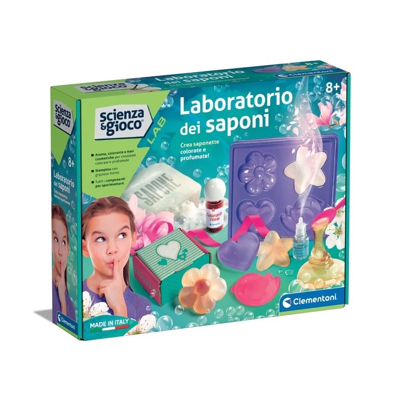 Clementoni 19229 - Scienza & Gioco - Laboratorio dei Saponi