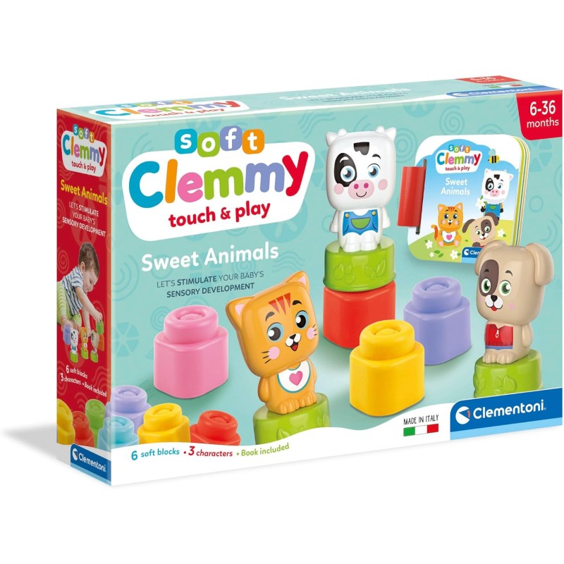 Clementoni 17849 - Clemmy - Sweet Animals