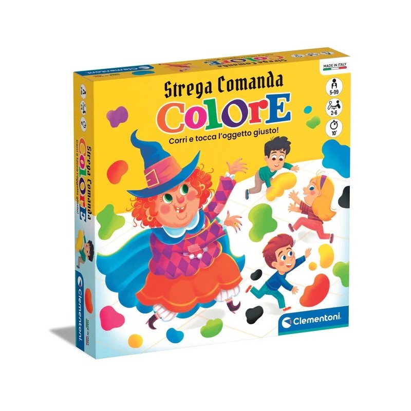 Clementoni 16819 - Gioco Strega Comanda Colore