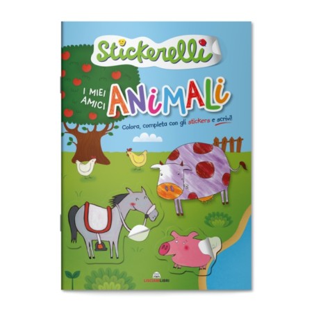 Educational 11559 - Stikerelli - I Miei Amici Animali