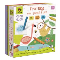 Educational 21580 - Ludattica Crea Dudu Frottage con i Pastelli a Cera