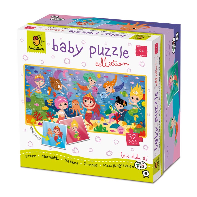 Educational 23157 - Ludattica Dudù Baby Puzzle Sirene