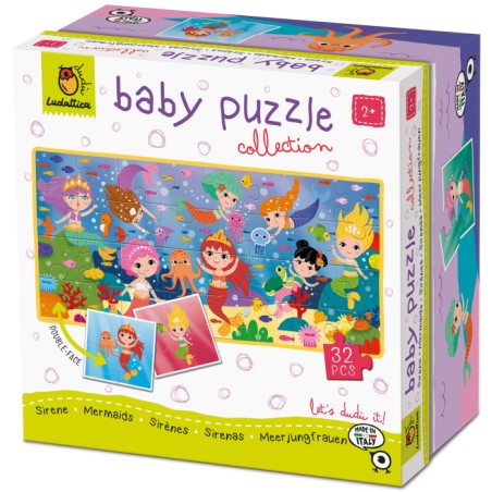 Educational 23157 - Ludattica Dudù Baby Puzzle Sirene