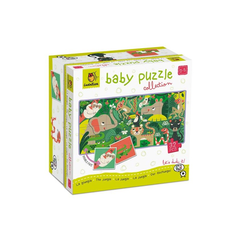 Educational 20507 - Ludattica Dudù Baby Puzzle La Giungla