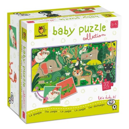 Educational 20507 - Ludattica Dudù Baby Puzzle La Giungla