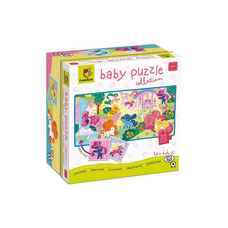 Educational 21849 - Ludattica Dudù Baby Puzzle Unicorni