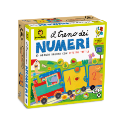 Educational 23089 - Ludattica Montessori Il Treno dei Numeri Tattile