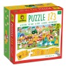 Educational 22990 - Ludattica Puzzle 123 La Fattoria
