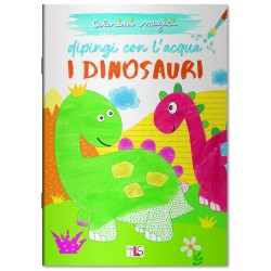 Educational 48171 - Colorini - Dipingi con l'Acqua I Dinosauri