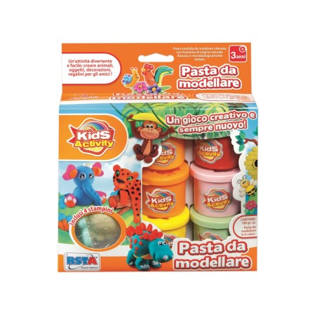 Rstoys 11269 - Pasta da Modellare 6 Vasetti con Accessori