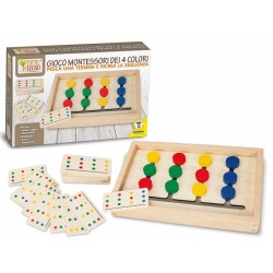 Teorema 40549 - Fatto di Legno Gioco Montessori 4 Colori