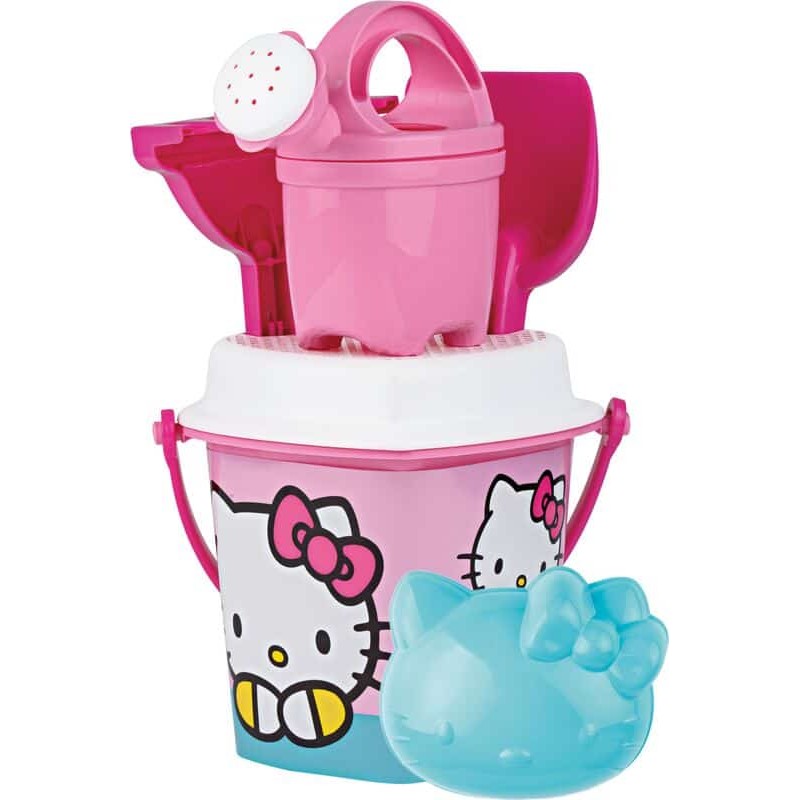 Androni 1340HKA - Secchiello Completo Cuore Hello Kitty