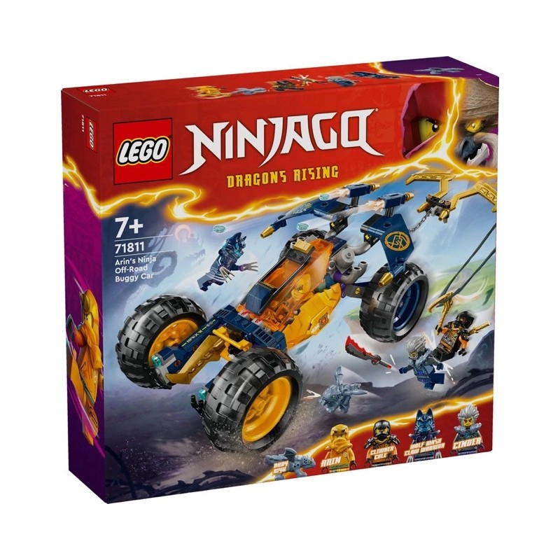 Lego 71811 - Ninjago - Buggy Fuoristrada Ninja di Arin