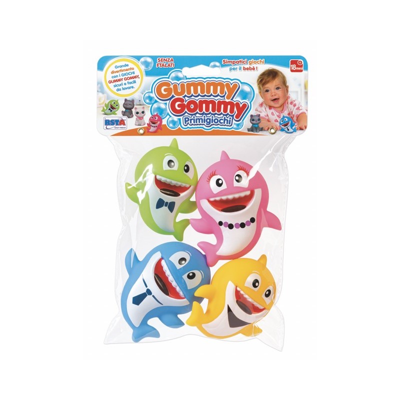 Rstoys 11770 - Busta Gummy 4 Squaletti Vinile