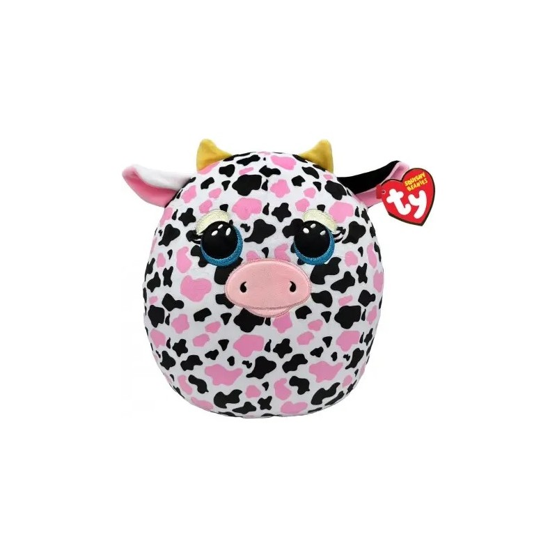 Ty 39266 - Squish-a-Boos - Cuscino Mucca MilkShake 33cm